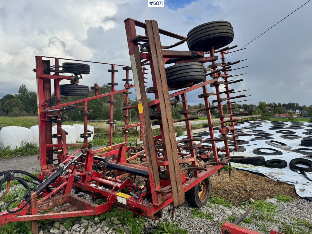 Approx. 1989 Vaderstad harrow, 6.6 m. - Maşină pentru prelucrarea solului: Foto 2 Approx. 1989 Vaderstad harrow, 6.6 m. - Maşină pentru prelucrarea solului: Foto 2