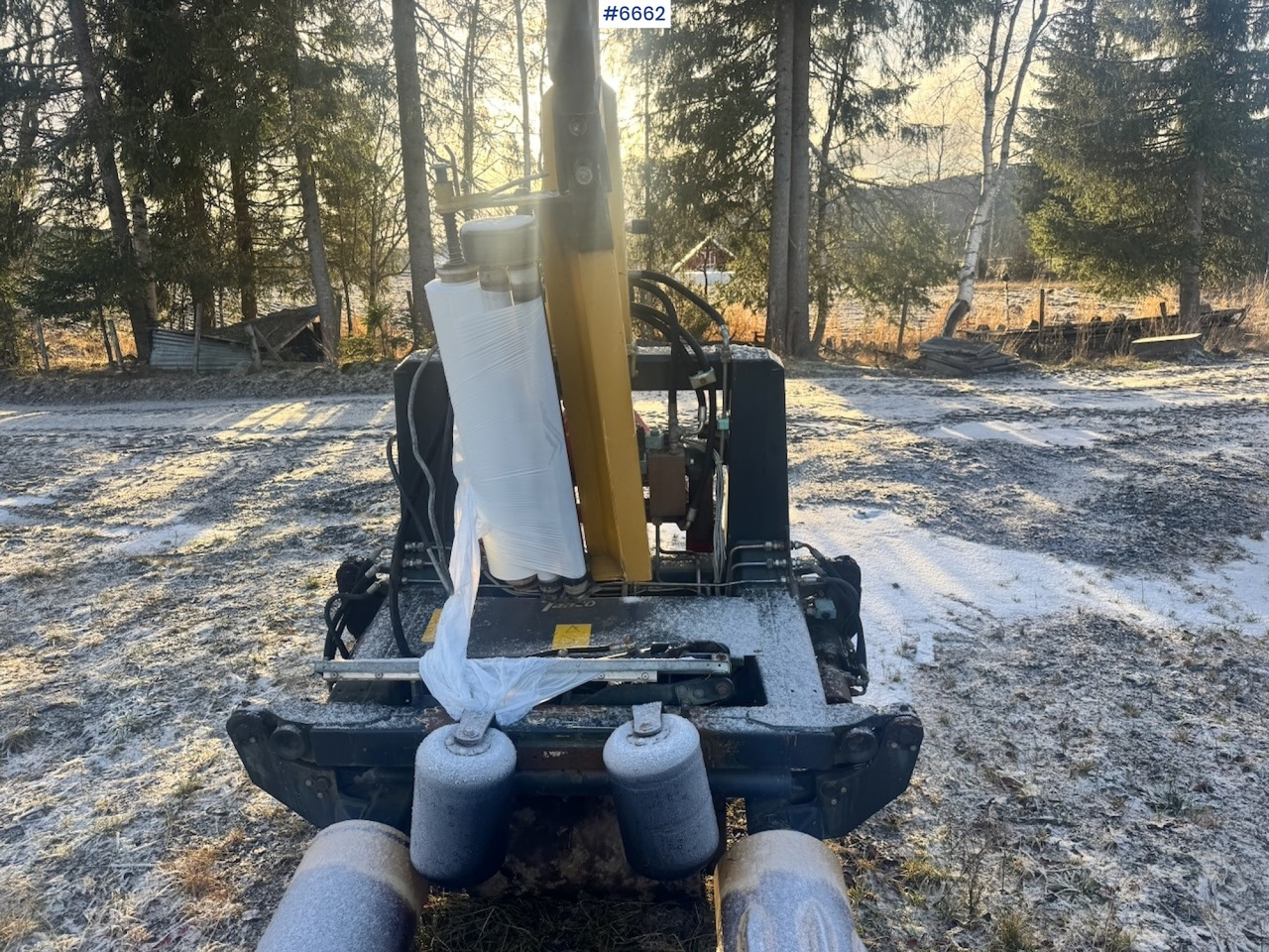 Approx. 2006 Tanco 1510 Round Bale Wrapper. - Utilaje pentru fân: Foto 4 Approx. 2006 Tanco 1510 Round Bale Wrapper. - Utilaje pentru fân: Foto 4