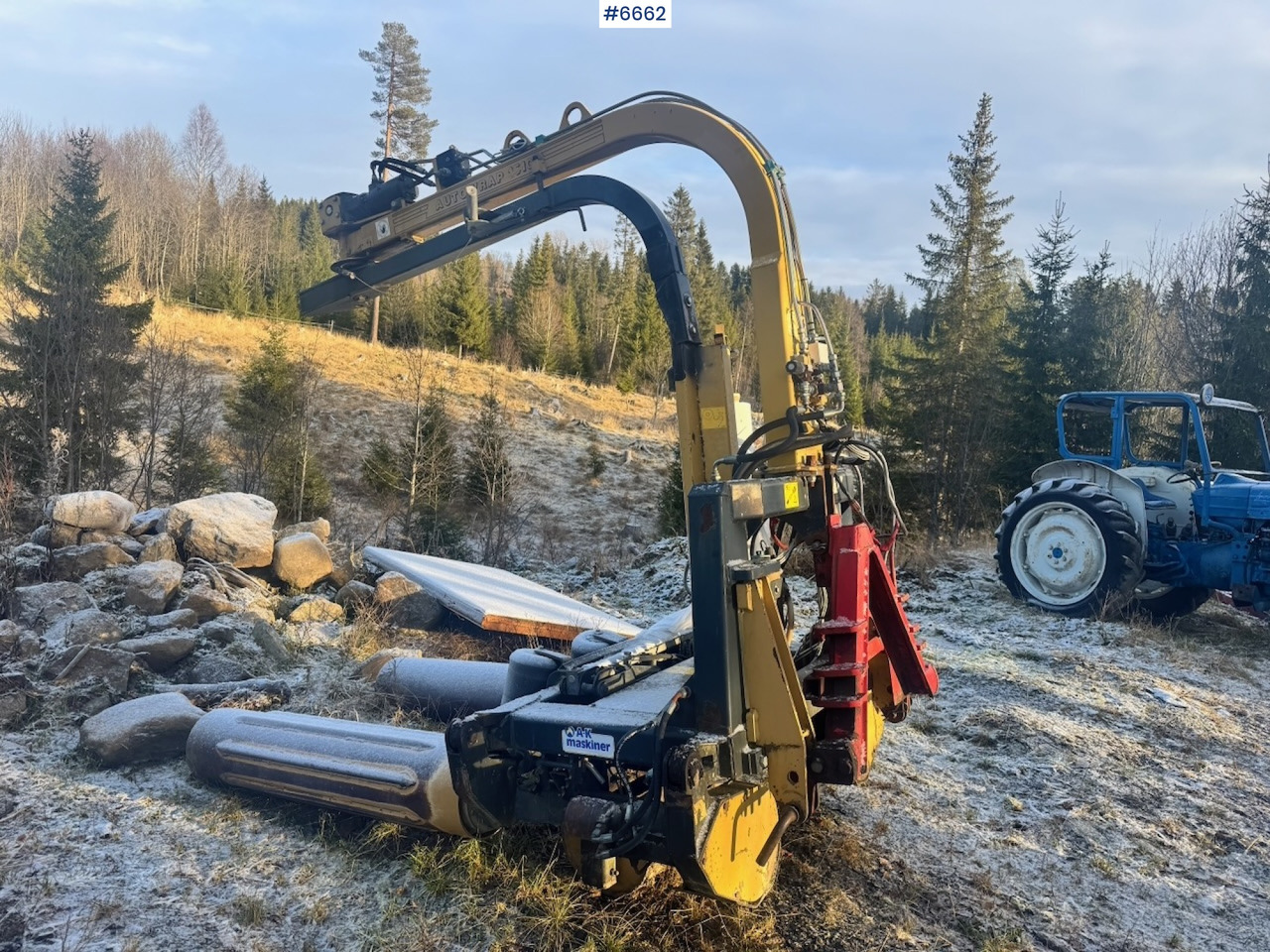 Approx. 2006 Tanco 1510 Round Bale Wrapper. - Utilaje pentru fân: Foto 1 Approx. 2006 Tanco 1510 Round Bale Wrapper. - Utilaje pentru fân: Foto 1