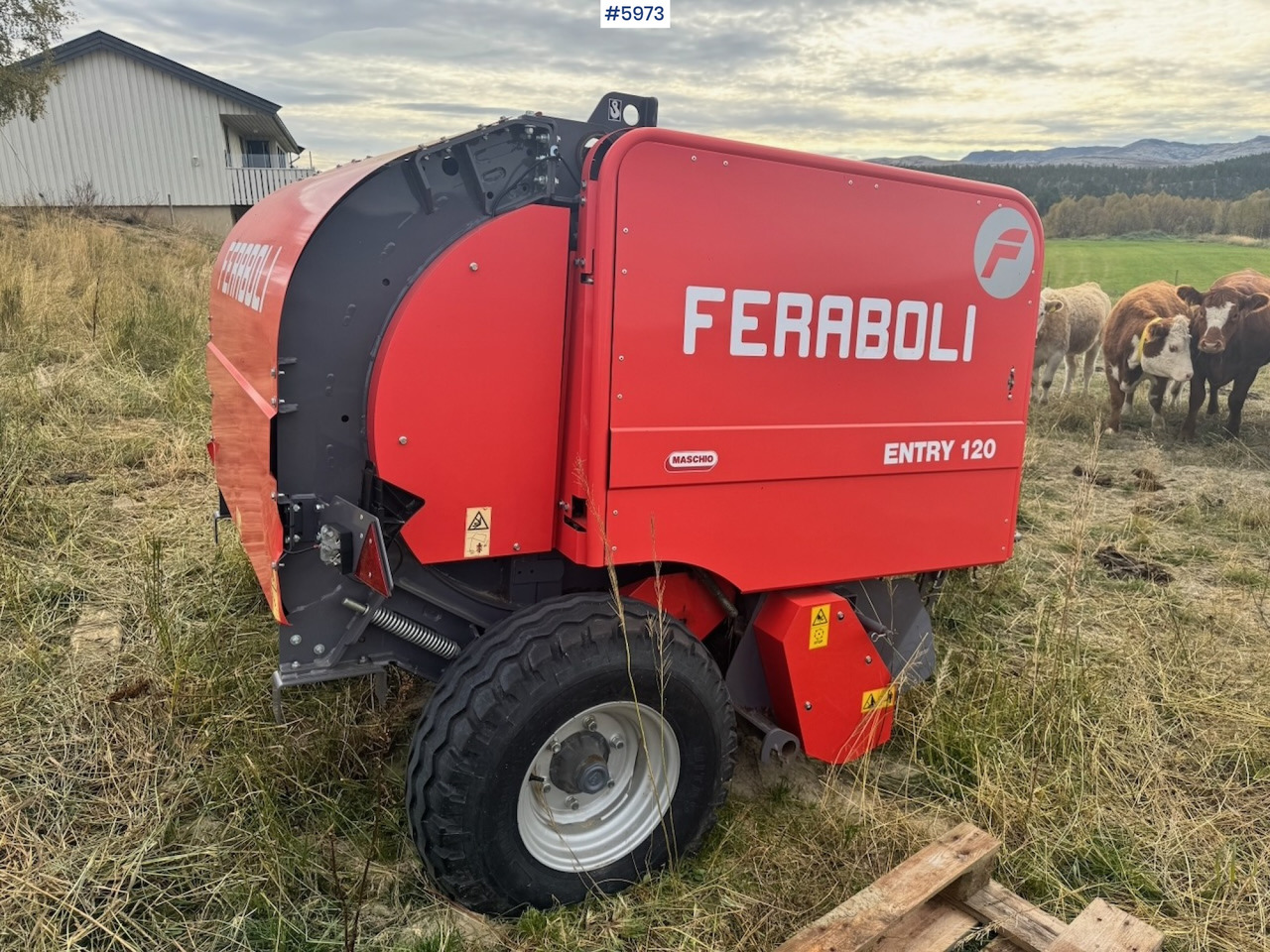 Approx. 2015 Feraboli Entry 120 Round Baler. 1,000 Bales! - Utilaje pentru fân: Foto 2 Approx. 2015 Feraboli Entry 120 Round Baler. 1,000 Bales! - Utilaje pentru fân: Foto 2