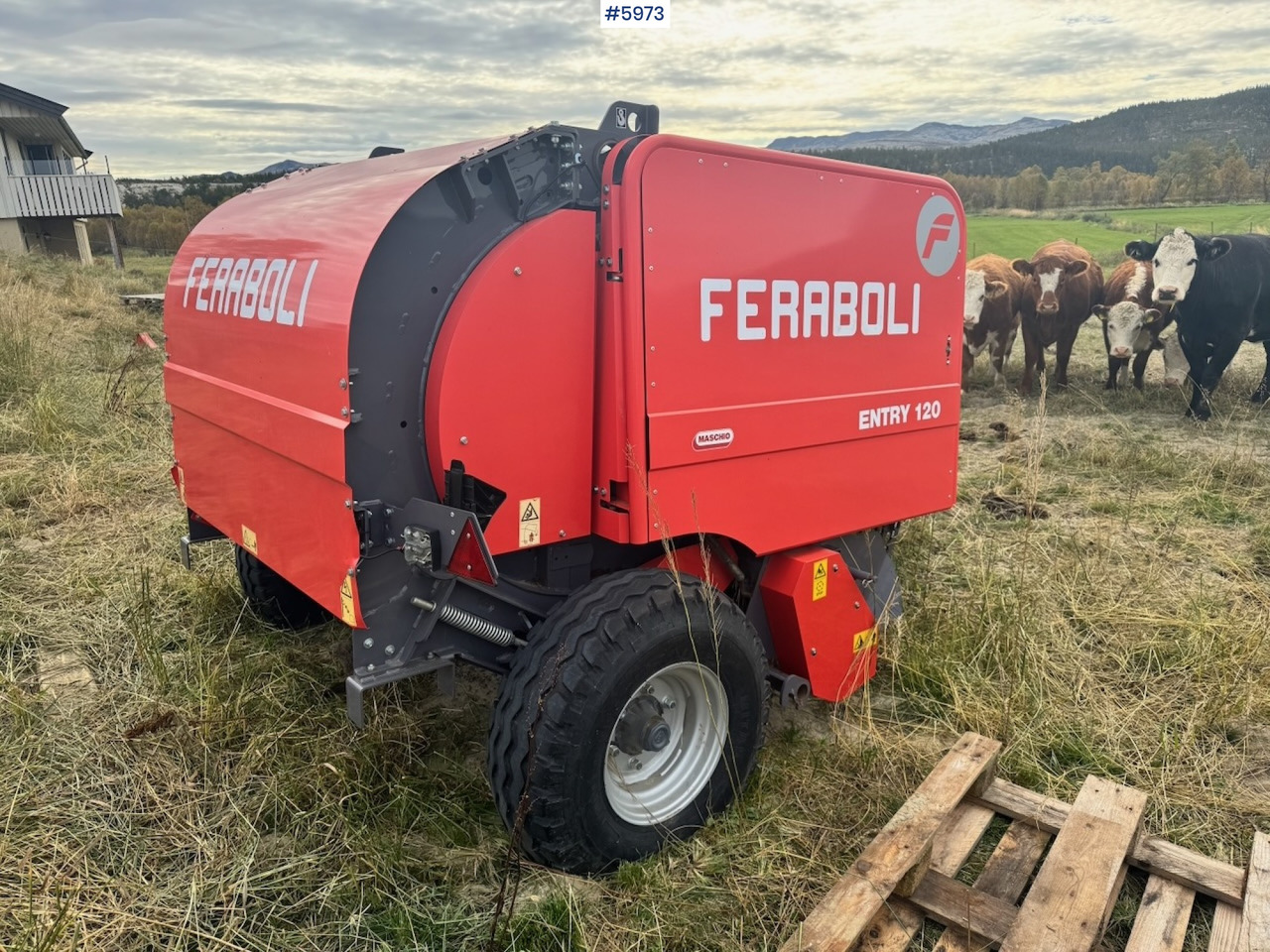 Approx. 2015 Feraboli Entry 120 Round Baler. 1,000 Bales! - Utilaje pentru fân: Foto 1 Approx. 2015 Feraboli Entry 120 Round Baler. 1,000 Bales! - Utilaje pentru fân: Foto 1