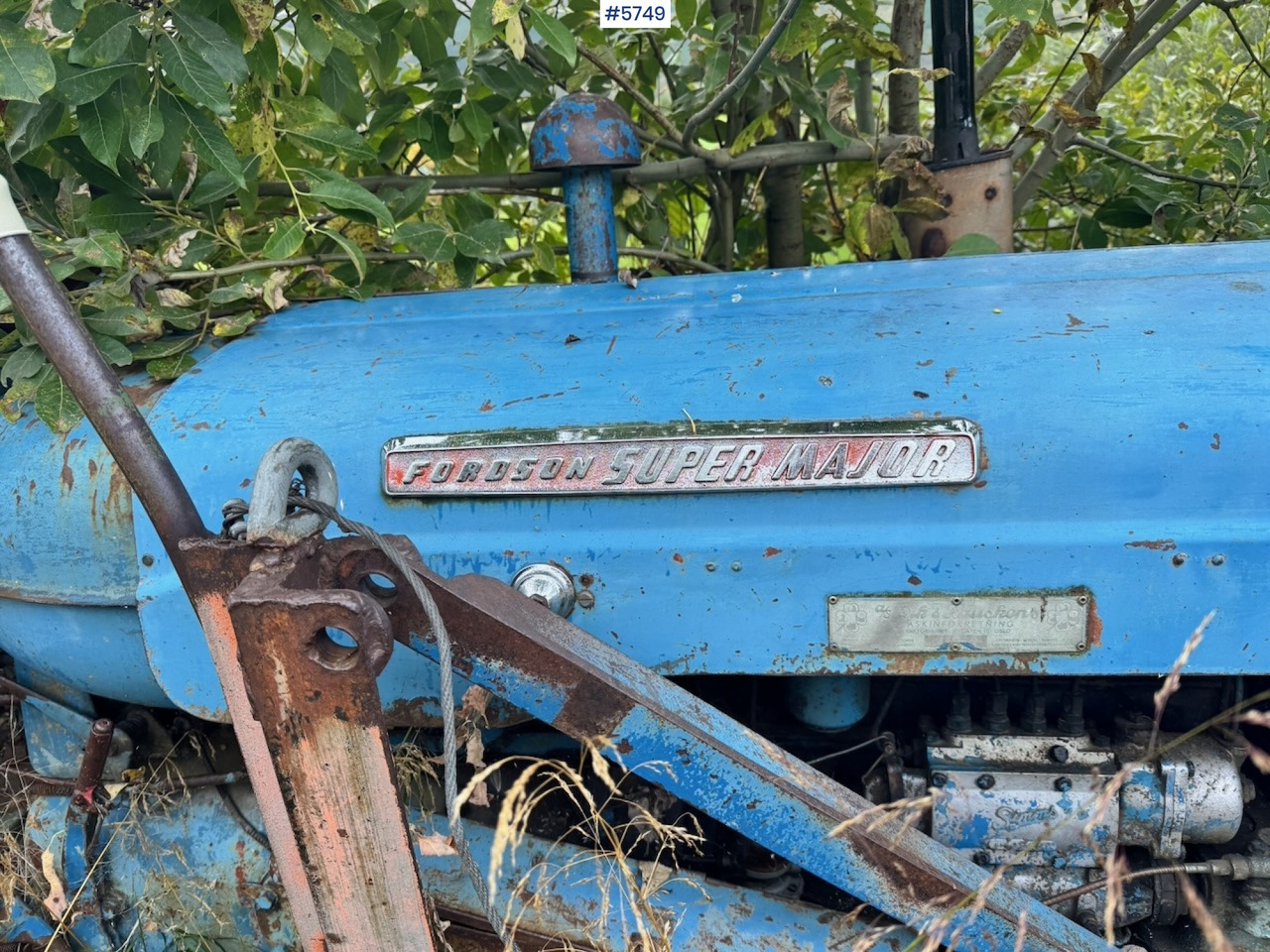 Ca. 1961 Fordson Super Major 4×2 Tractor w/ Bucket - Tractor agricol: Foto 5 Ca. 1961 Fordson Super Major 4×2 Tractor w/ Bucket - Tractor agricol: Foto 5