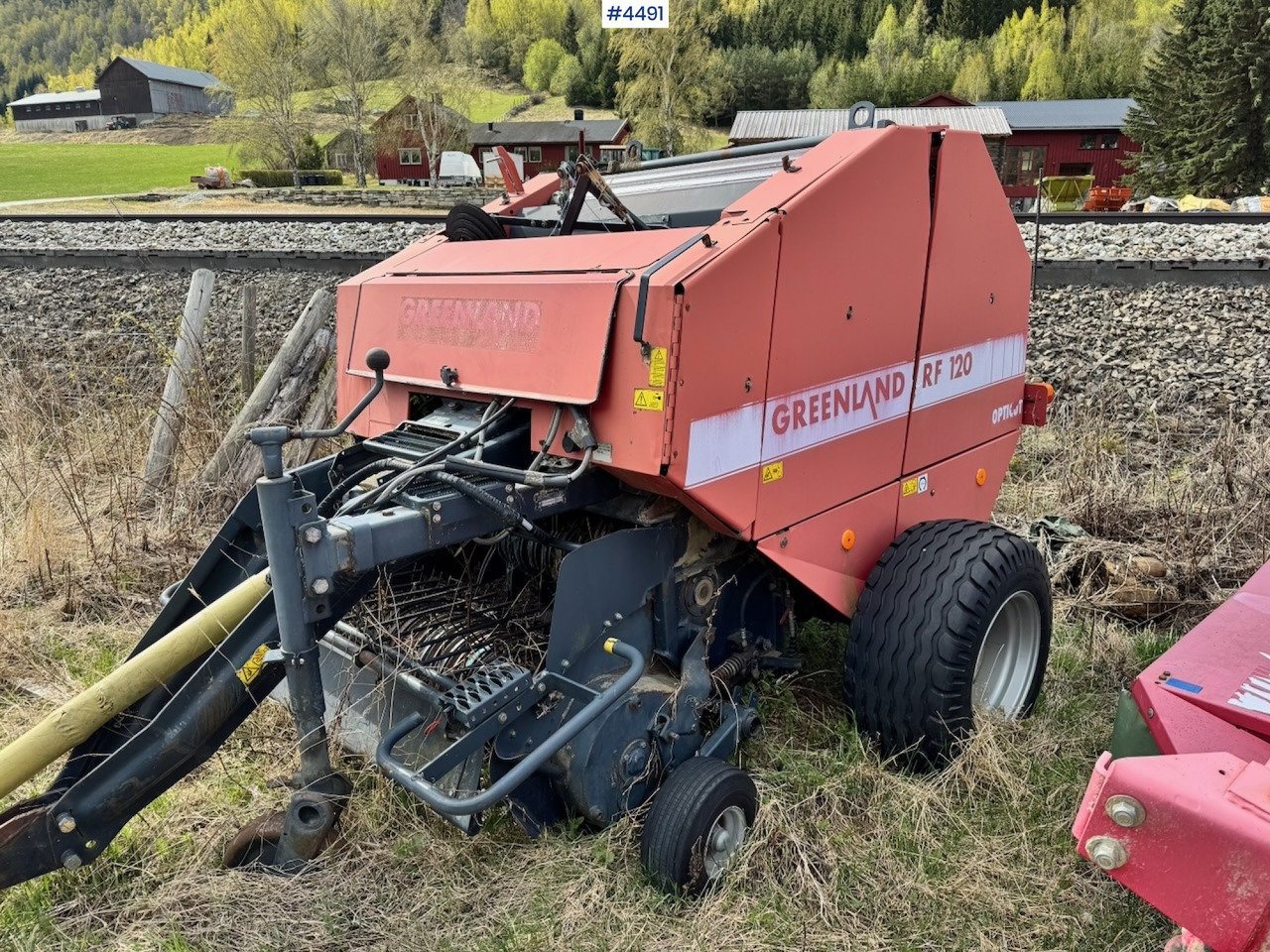 Ca. 1995 Vicon RF120 Round Baler - Utilaje pentru fân: Foto 5 Ca. 1995 Vicon RF120 Round Baler - Utilaje pentru fân: Foto 5