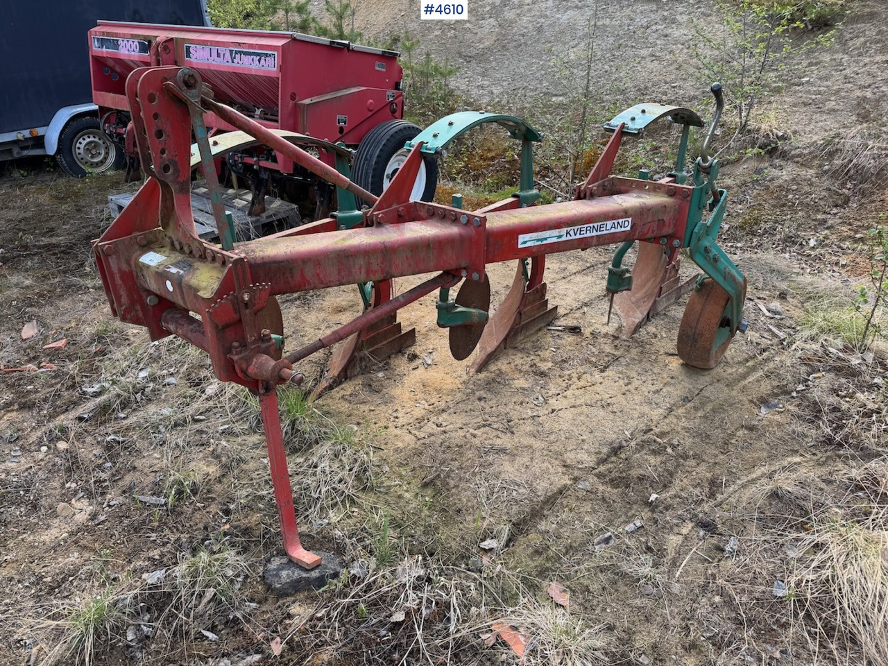 Kverneland Mod A 3-furrow plough - Maşină pentru prelucrarea solului: Foto 3 Kverneland Mod A 3-furrow plough - Maşină pentru prelucrarea solului: Foto 3