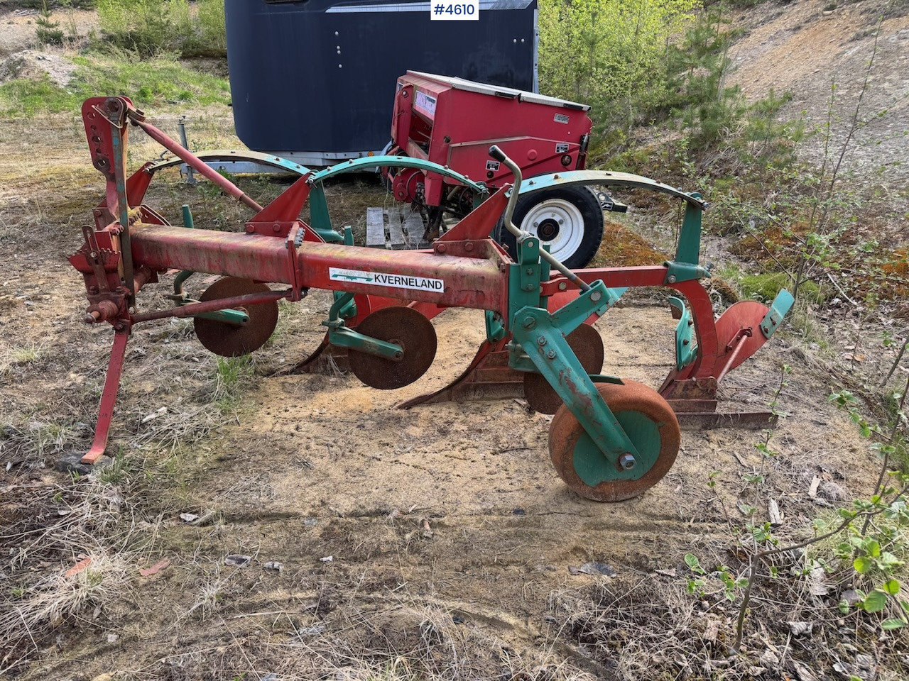 Kverneland Mod A 3-furrow plough - Maşină pentru prelucrarea solului: Foto 5 Kverneland Mod A 3-furrow plough - Maşină pentru prelucrarea solului: Foto 5