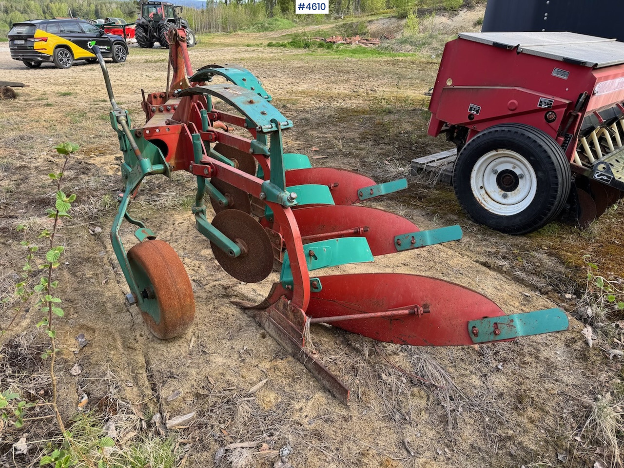 Kverneland Mod A 3-furrow plough - Maşină pentru prelucrarea solului: Foto 2 Kverneland Mod A 3-furrow plough - Maşină pentru prelucrarea solului: Foto 2