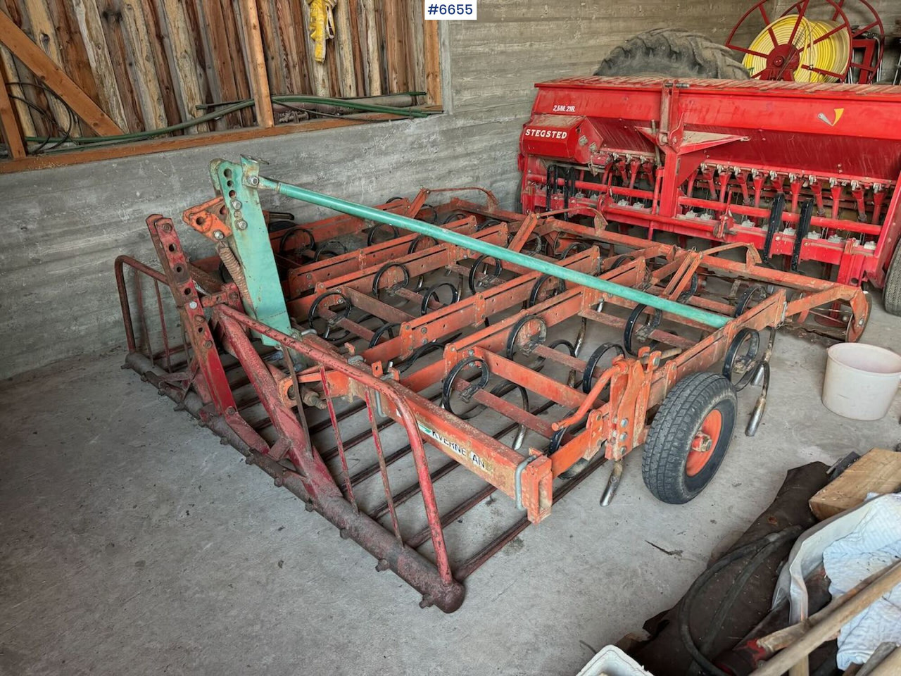 Kverneland harrow with cage roller - Maşină pentru prelucrarea solului: Foto 2 Kverneland harrow with cage roller - Maşină pentru prelucrarea solului: Foto 2