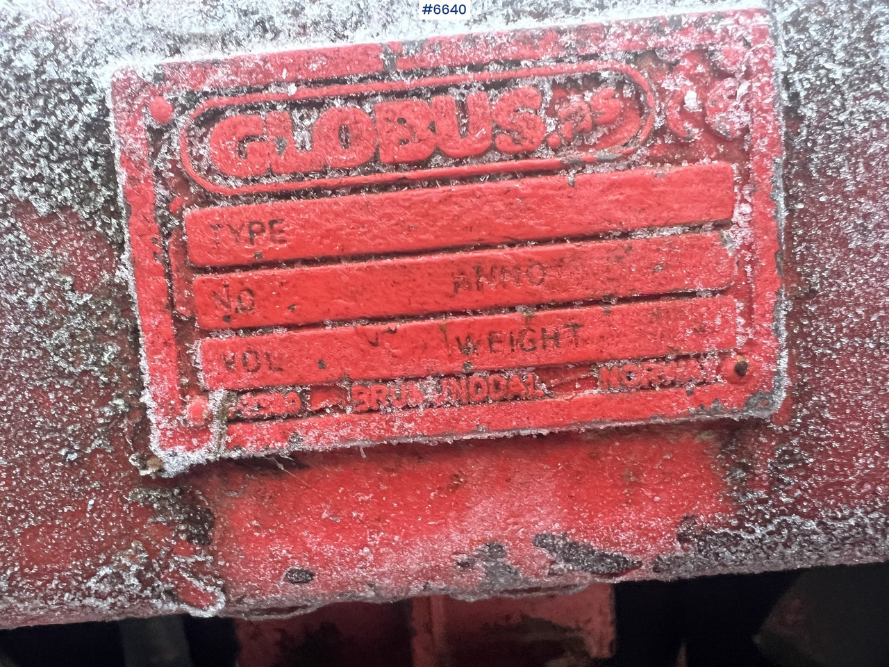 Maşina comunala Globus snow blower for tractor: Foto 17