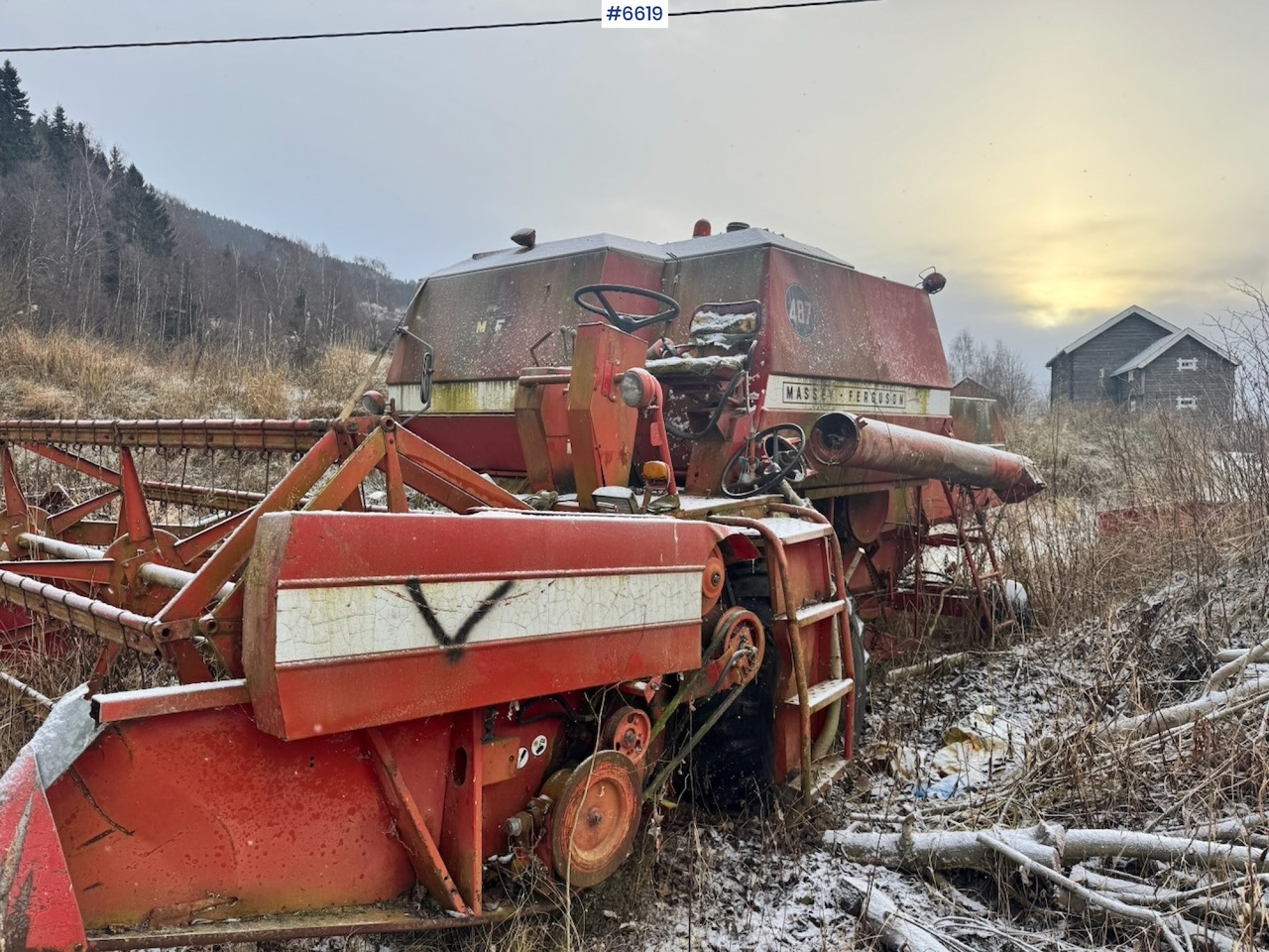 Massey Ferguson 487 Combine Harvester. - Combină de recoltat cereale: Foto 4 Massey Ferguson 487 Combine Harvester. - Combină de recoltat cereale: Foto 4