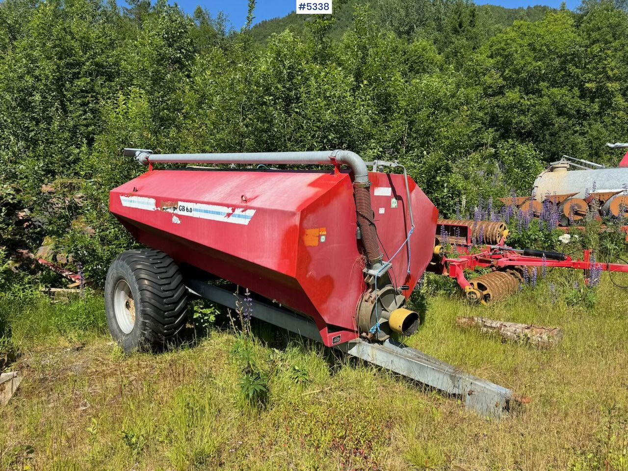 Moi GB 6.0 Fertilizer wagon - Imprastietor îngrăşăminte: Foto 2 Moi GB 6.0 Fertilizer wagon - Imprastietor îngrăşăminte: Foto 2