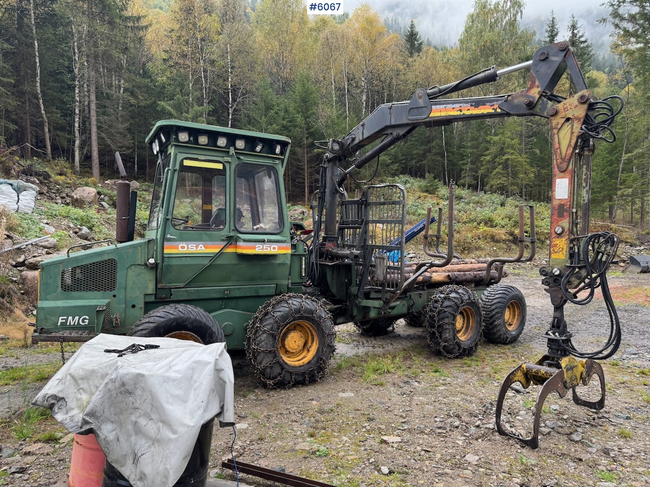 Øsa 250 FMG Load carrier. - Forwarder: Foto 3 Øsa 250 FMG Load carrier. - Forwarder: Foto 3