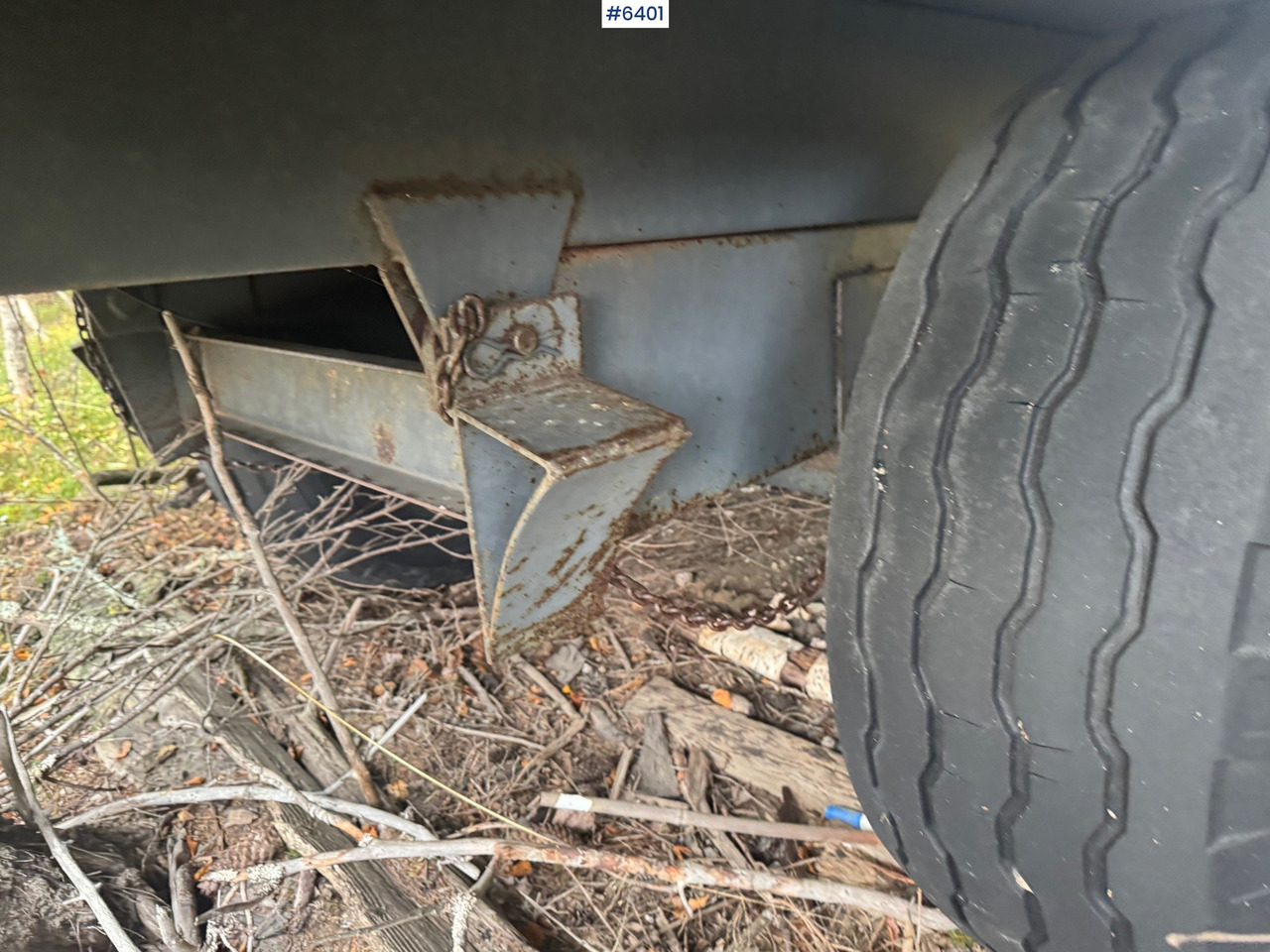 Remorcă agricolă Petmas tractor trailer w/ grain frames: Foto 15