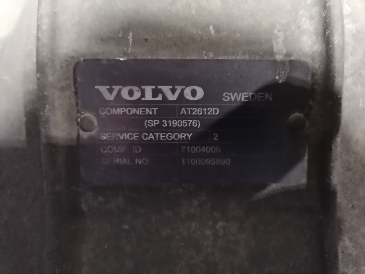 VOLVO remanufactured gearbox AT2612D - Cutie de viteze: Foto 5 VOLVO remanufactured gearbox AT2612D - Cutie de viteze: Foto 5