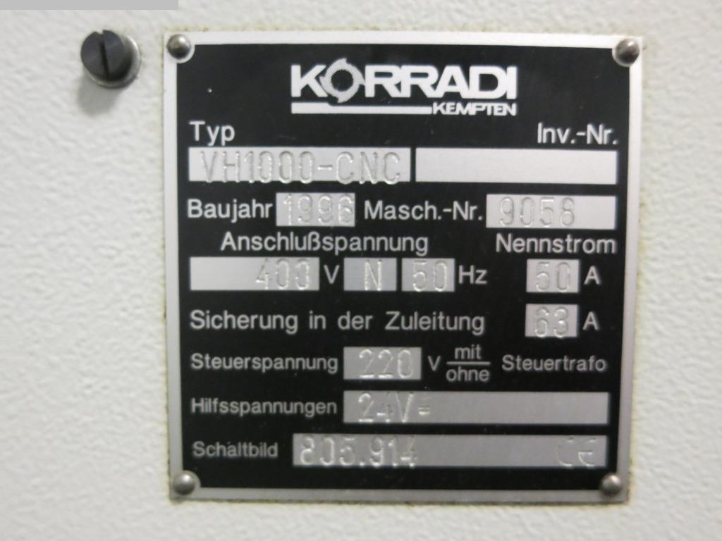 KORRADI VH1000-CNC - Centru de prelucrare CNC: Foto 5 KORRADI VH1000-CNC - Centru de prelucrare CNC: Foto 5