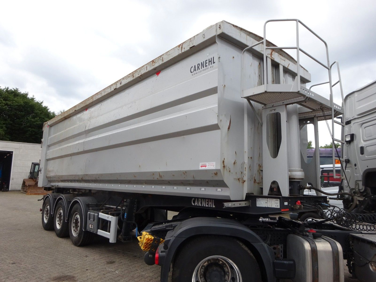 Carnehl Kipp Auflieger aus Stahl mit 3 Achsen 50 Kubik - Semiremorcă basculantă: Foto 3 Carnehl Kipp Auflieger aus Stahl mit 3 Achsen 50 Kubik - Semiremorcă basculantă: Foto 3