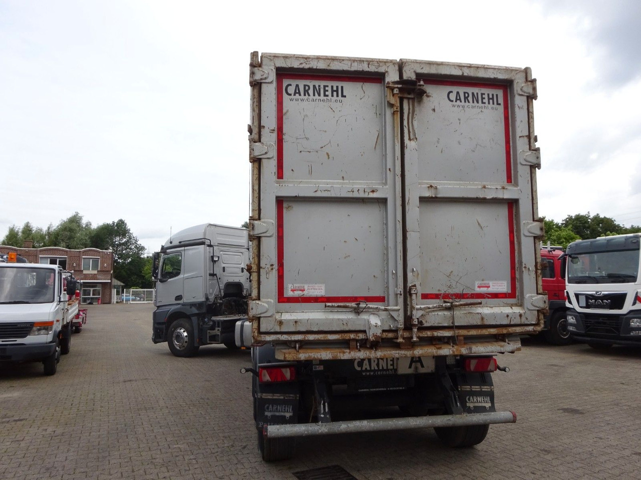 Carnehl Kipp Auflieger aus Stahl mit 3 Achsen 50 Kubik - Semiremorcă basculantă: Foto 5 Carnehl Kipp Auflieger aus Stahl mit 3 Achsen 50 Kubik - Semiremorcă basculantă: Foto 5