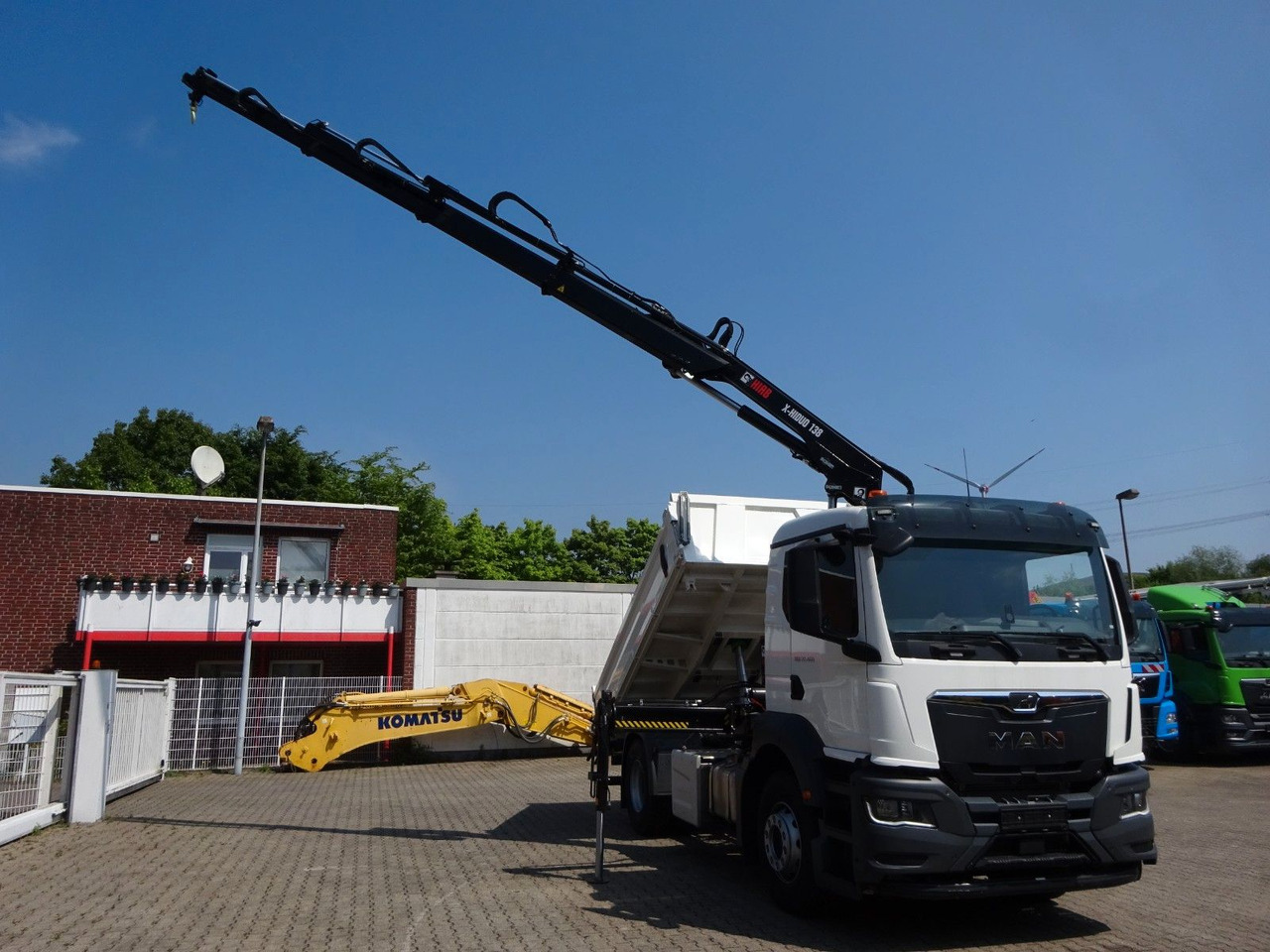 MAN 22.400 TGS + HIAB X-HIDUO 138 Kran - Camion basculantă, Camion cu macara: Foto 5 MAN 22.400 TGS + HIAB X-HIDUO 138 Kran - Camion basculantă, Camion cu macara: Foto 5