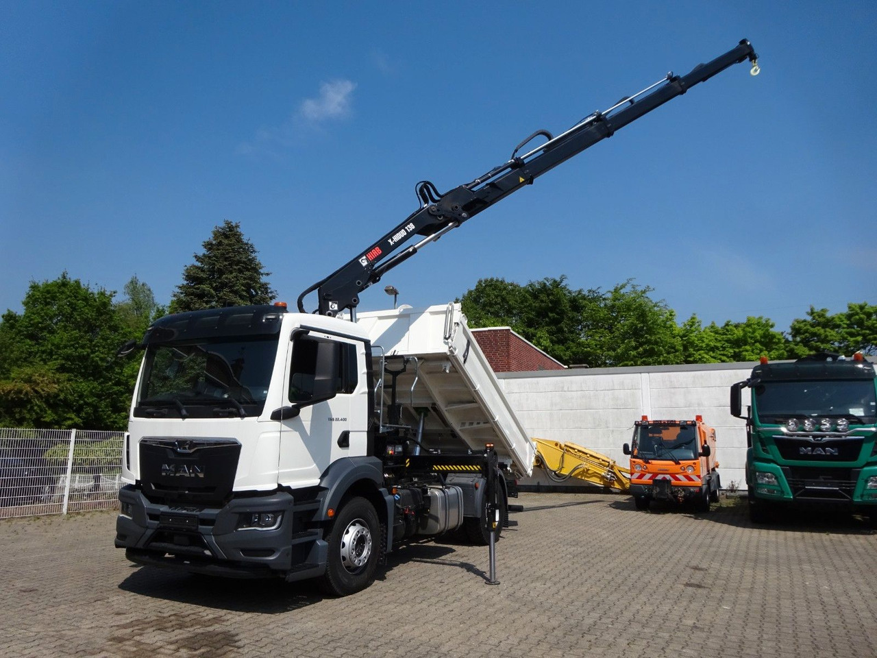 MAN 22.400 TGS + HIAB X-HIDUO 138 Kran - Camion basculantă, Camion cu macara: Foto 3 MAN 22.400 TGS + HIAB X-HIDUO 138 Kran - Camion basculantă, Camion cu macara: Foto 3