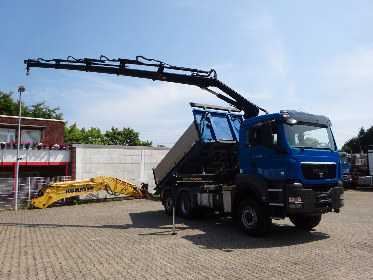 MAN 28.400 TGS 3Skipper+HIAB 166 E-4 HIPRPO 6x4-4 - Camion basculantă, Camion cu macara: Foto 4 MAN 28.400 TGS 3Skipper+HIAB 166 E-4 HIPRPO 6x4-4 - Camion basculantă, Camion cu macara: Foto 4