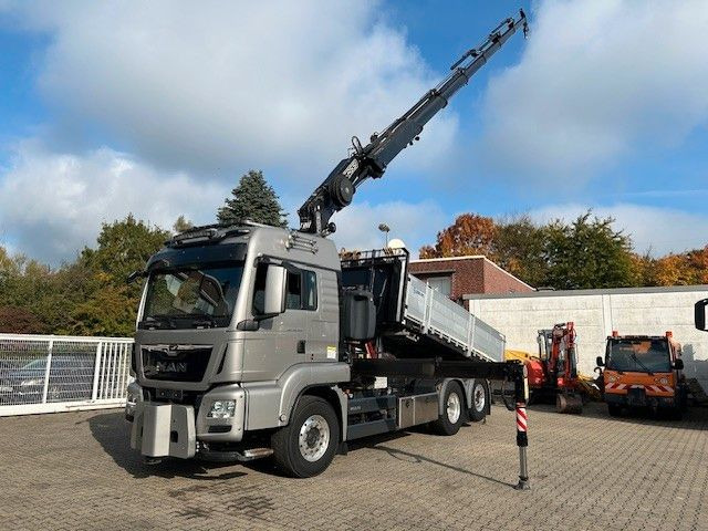 MAN 28.500 TGS 3Skipper + Fassi 395 Kran+Greifer 6x2 - Camion cu macara: Foto 2 MAN 28.500 TGS 3Skipper + Fassi 395 Kran+Greifer 6x2 - Camion cu macara: Foto 2