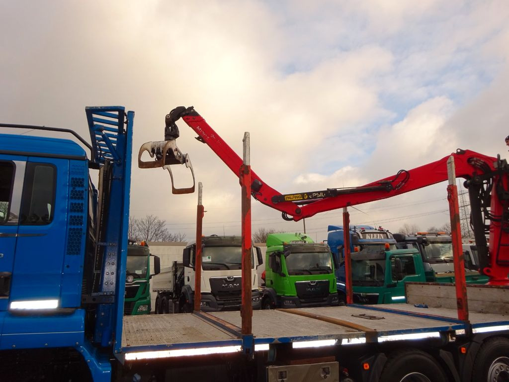 MAN 28.500 TGS mit EPSILON-Kran+Achleitner Anhänger MAN 28.500 TGS Allrad. HOLZZUG EPSILON-Kran GREIFER - Camion forestier, Camion cu macara: Foto 4 MAN 28.500 TGS mit EPSILON-Kran+Achleitner Anhänger MAN 28.500 TGS Allrad. HOLZZUG EPSILON-Kran GREIFER - Camion forestier, Camion cu macara: Foto 4