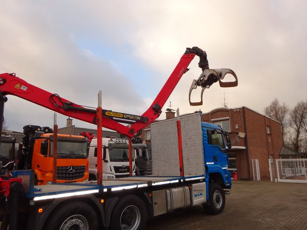 MAN 28.500 TGS mit EPSILON-Kran+Achleitner Anhänger MAN 28.500 TGS Allrad. HOLZZUG EPSILON-Kran GREIFER - Camion forestier, Camion cu macara: Foto 5 MAN 28.500 TGS mit EPSILON-Kran+Achleitner Anhänger MAN 28.500 TGS Allrad. HOLZZUG EPSILON-Kran GREIFER - Camion forestier, Camion cu macara: Foto 5