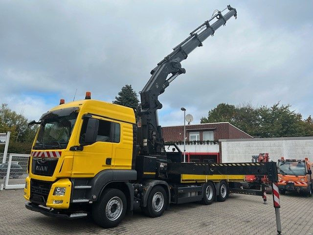 MAN 35.420 Pritsche + HIAB 700EP5 Kran 8x2 - Camion cu macara: Foto 1 MAN 35.420 Pritsche + HIAB 700EP5 Kran 8x2 - Camion cu macara: Foto 1