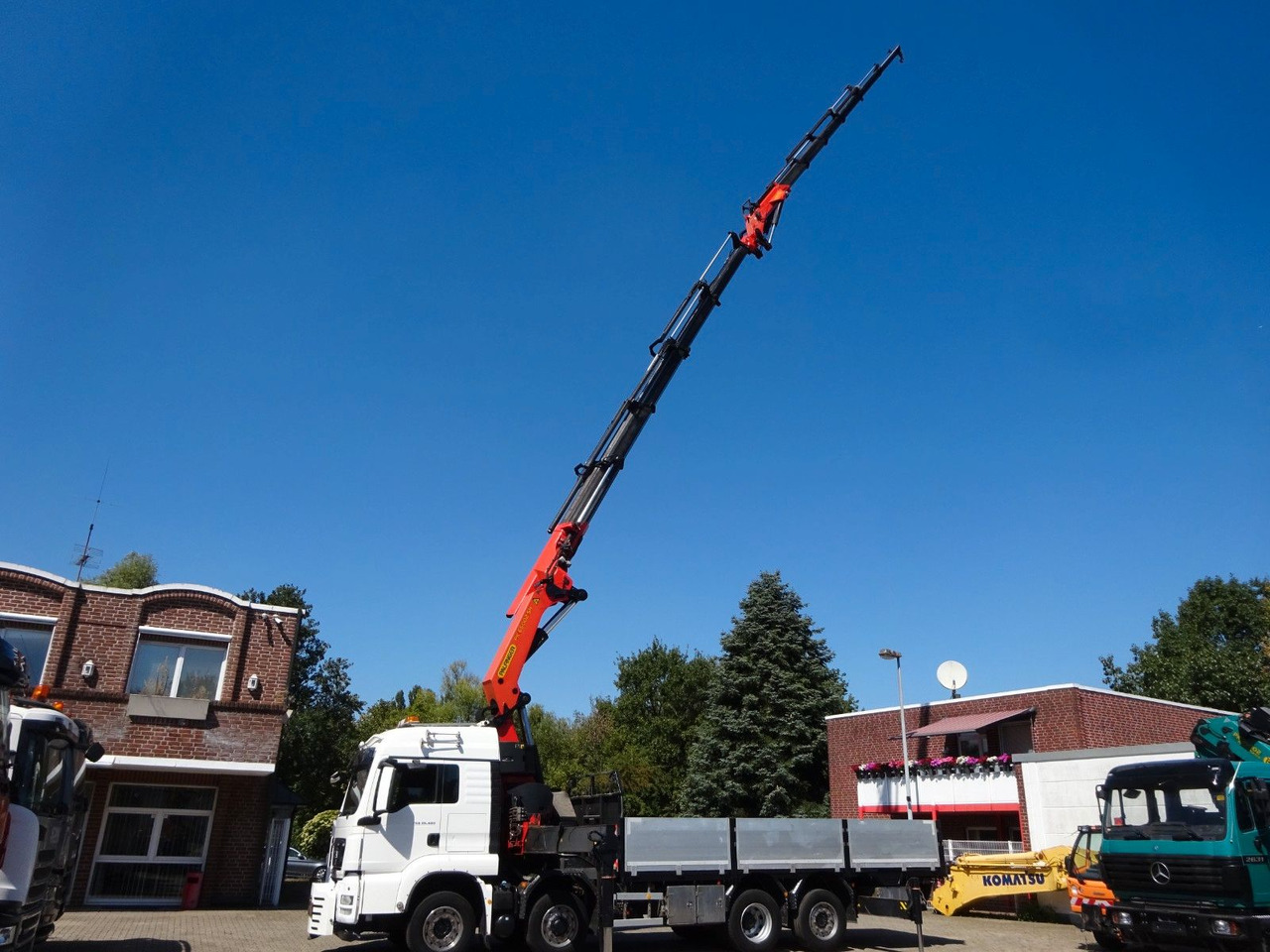 MAN 35.480 HYDRO TGS Pritsche + PK 65002 Kran 8x2-4 - Camion cu macara: Foto 4 MAN 35.480 HYDRO TGS Pritsche + PK 65002 Kran 8x2-4 - Camion cu macara: Foto 4