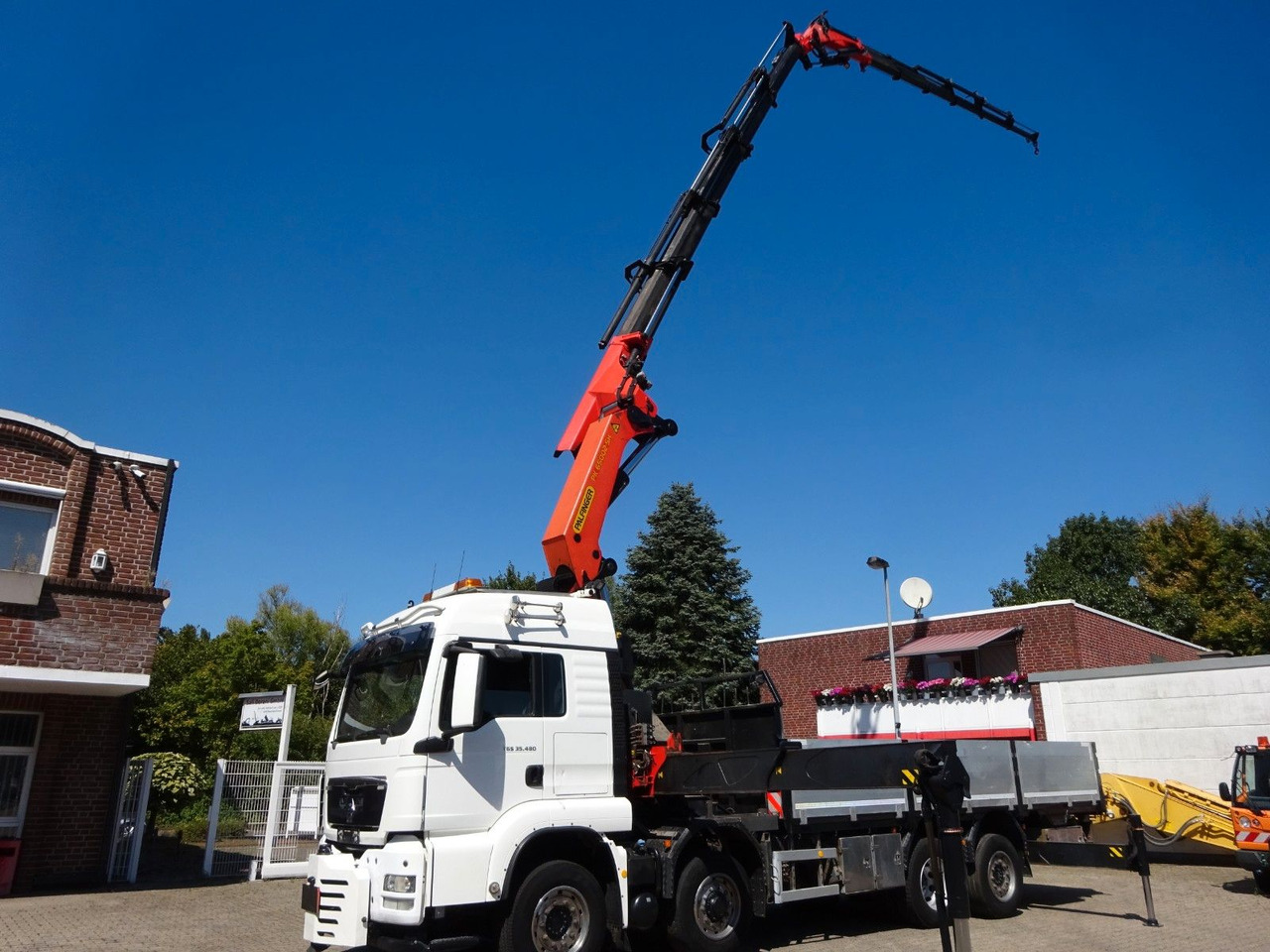 MAN 35.480 HYDRO TGS Pritsche + PK 65002 Kran 8x2-4 - Camion cu macara: Foto 2 MAN 35.480 HYDRO TGS Pritsche + PK 65002 Kran 8x2-4 - Camion cu macara: Foto 2
