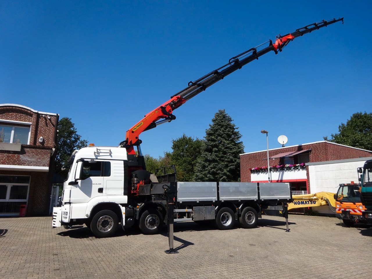 MAN 35.480 HYDRO TGS Pritsche + PK 65002 Kran 8x2-4 - Camion cu macara: Foto 5 MAN 35.480 HYDRO TGS Pritsche + PK 65002 Kran 8x2-4 - Camion cu macara: Foto 5
