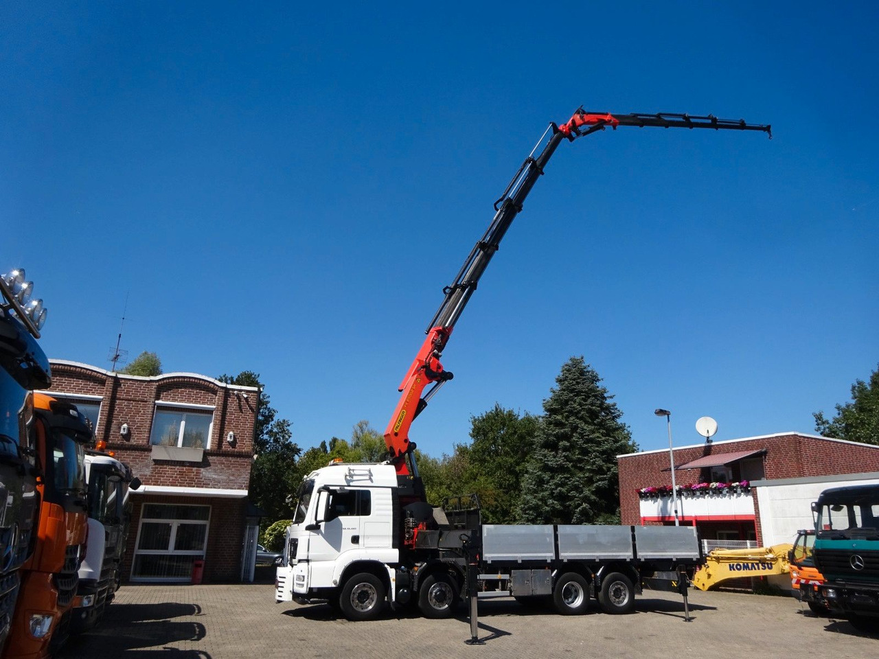 MAN 35.480 HYDRO TGS Pritsche + PK 65002 Kran 8x2-4 - Camion cu macara: Foto 3 MAN 35.480 HYDRO TGS Pritsche + PK 65002 Kran 8x2-4 - Camion cu macara: Foto 3