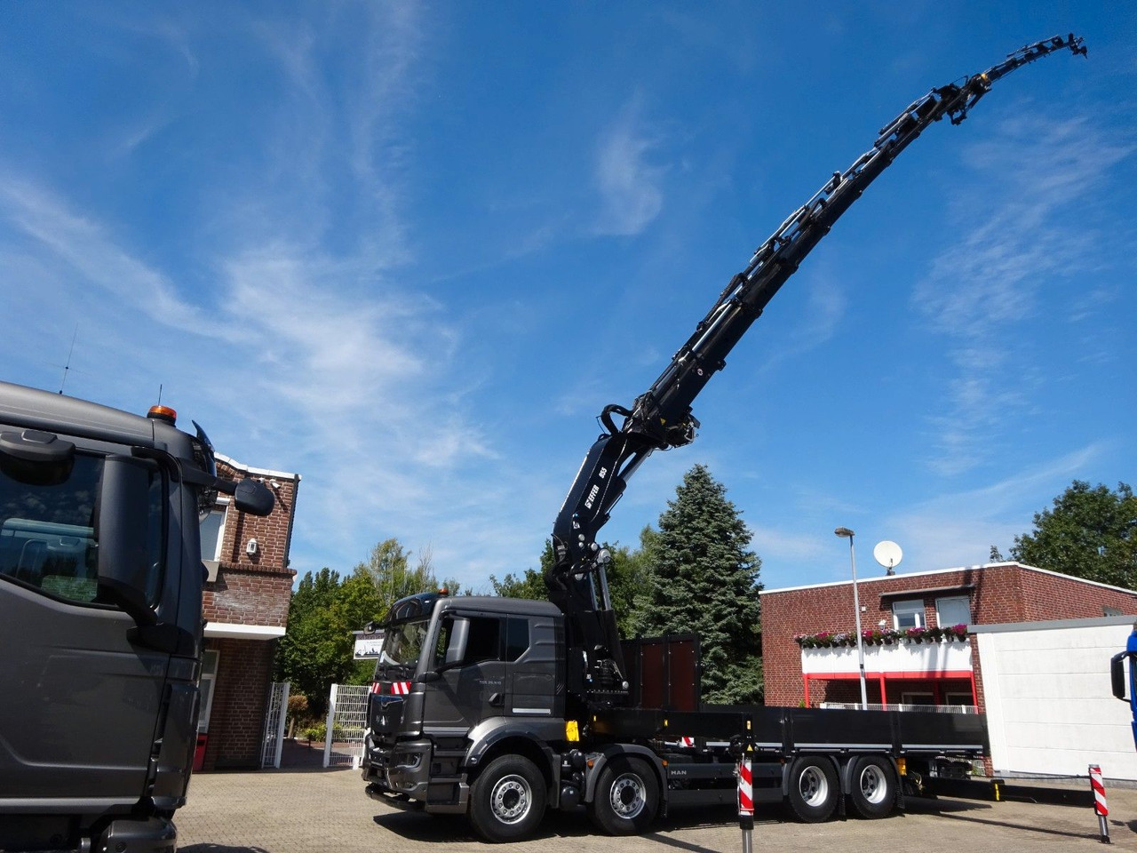 MAN 35.510 P+ 955 Effer jib Seilwind(100t Meterkran MAN 35.510 P+ 955 Effer jib Seilwind(100t Meterkran - Camion cu macara, Camion platformă: Foto 5 MAN 35.510 P+ 955 Effer jib Seilwind(100t Meterkran MAN 35.510 P+ 955 Effer jib Seilwind(100t Meterkran - Camion cu macara, Camion platformă: Foto 5