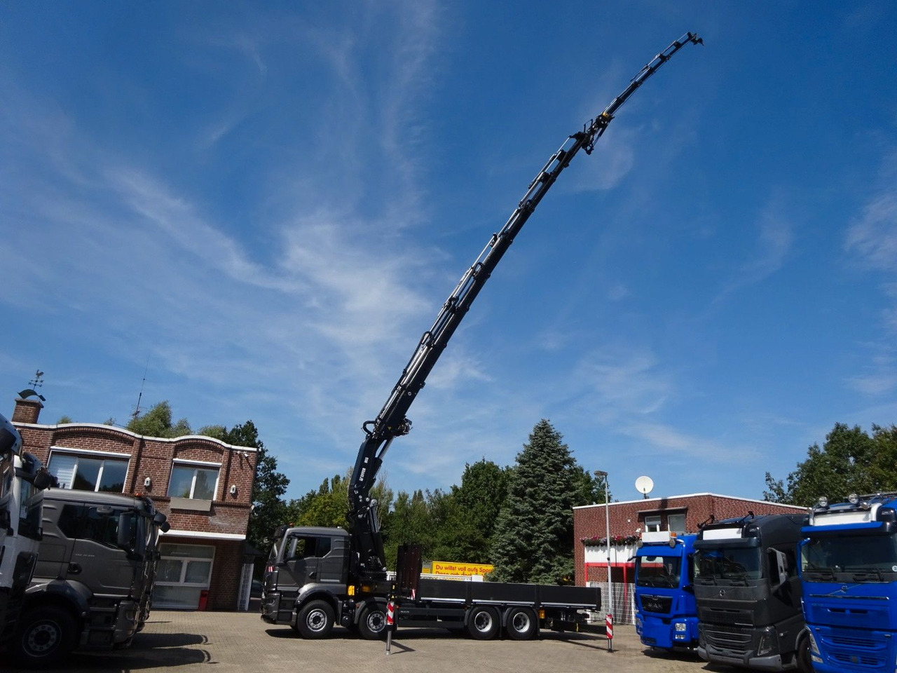 MAN 35.510 P+ 955 Effer jib Seilwind(100t Meterkran MAN 35.510 P+ 955 Effer jib Seilwind New Truck - Camion cu macara, Camion platformă: Foto 4 MAN 35.510 P+ 955 Effer jib Seilwind(100t Meterkran MAN 35.510 P+ 955 Effer jib Seilwind New Truck - Camion cu macara, Camion platformă: Foto 4