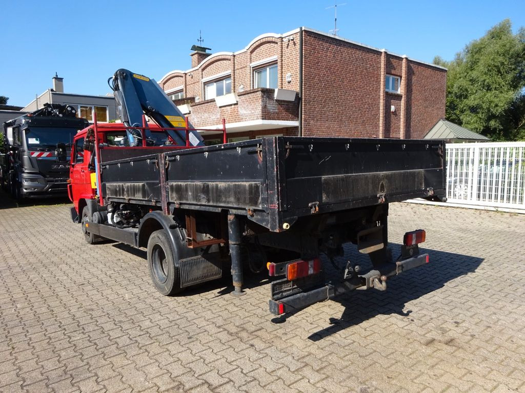 MAN 9.150 Pritsche + Effer 953S Dachdeckerkran 4x2 - Camion cu macara, Camion platformă: Foto 4 MAN 9.150 Pritsche + Effer 953S Dachdeckerkran 4x2 - Camion cu macara, Camion platformă: Foto 4