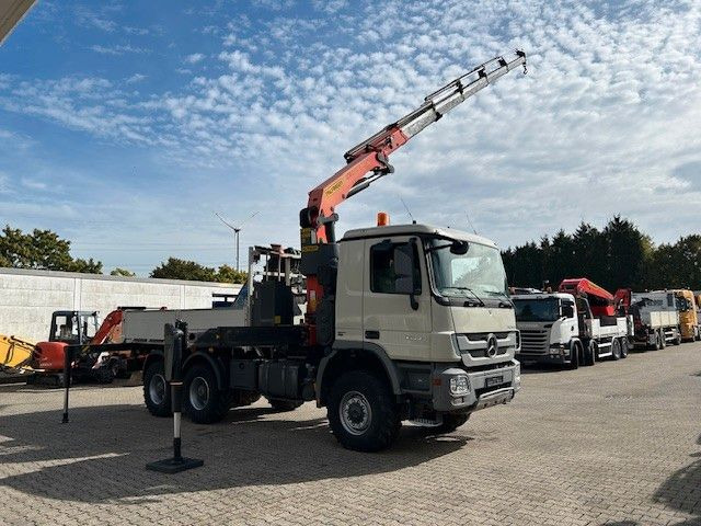 Mercedes-Benz 3344 Actros Pritsche + PK 34002 6x6 - Camion cu macara: Foto 4 Mercedes-Benz 3344 Actros Pritsche + PK 34002 6x6 - Camion cu macara: Foto 4