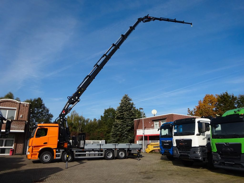 Mercedes-Benz 3751 Arocs Pritsche + HIAB 858 + JIB 8x2 Mercedes-Benz 3751 Arocs Pritsche + HIAB 858 + JIB 8x2 - Camion cu macara, Camion platformă: Foto 2 Mercedes-Benz 3751 Arocs Pritsche + HIAB 858 + JIB 8x2 Mercedes-Benz 3751 Arocs Pritsche + HIAB 858 + JIB 8x2 - Camion cu macara, Camion platformă: Foto 2