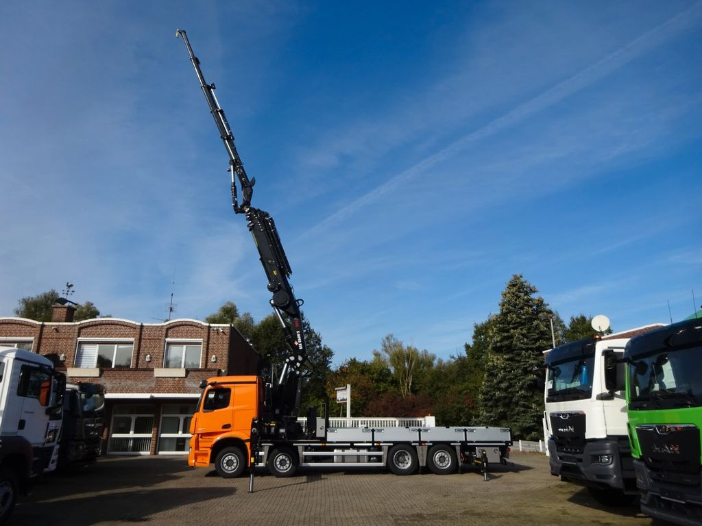 Mercedes-Benz 3751 Arocs Pritsche + HIAB 858 + JIB 8x2 Mercedes-Benz 3751 Arocs Pritsche + HIAB 858 + JIB 8x2 - Camion cu macara, Camion platformă: Foto 4 Mercedes-Benz 3751 Arocs Pritsche + HIAB 858 + JIB 8x2 Mercedes-Benz 3751 Arocs Pritsche + HIAB 858 + JIB 8x2 - Camion cu macara, Camion platformă: Foto 4