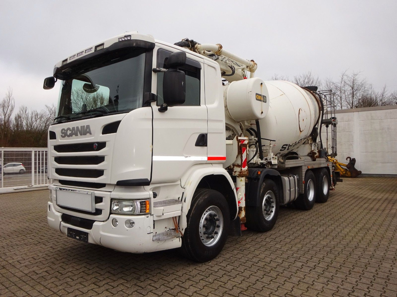Scania PUMI CIFA 32 Meter 4 Knick. Scania PUMI CIFA 32 Meter 4 Knick. - Autopompă de beton: Foto 5 Scania PUMI CIFA 32 Meter 4 Knick. Scania PUMI CIFA 32 Meter 4 Knick. - Autopompă de beton: Foto 5