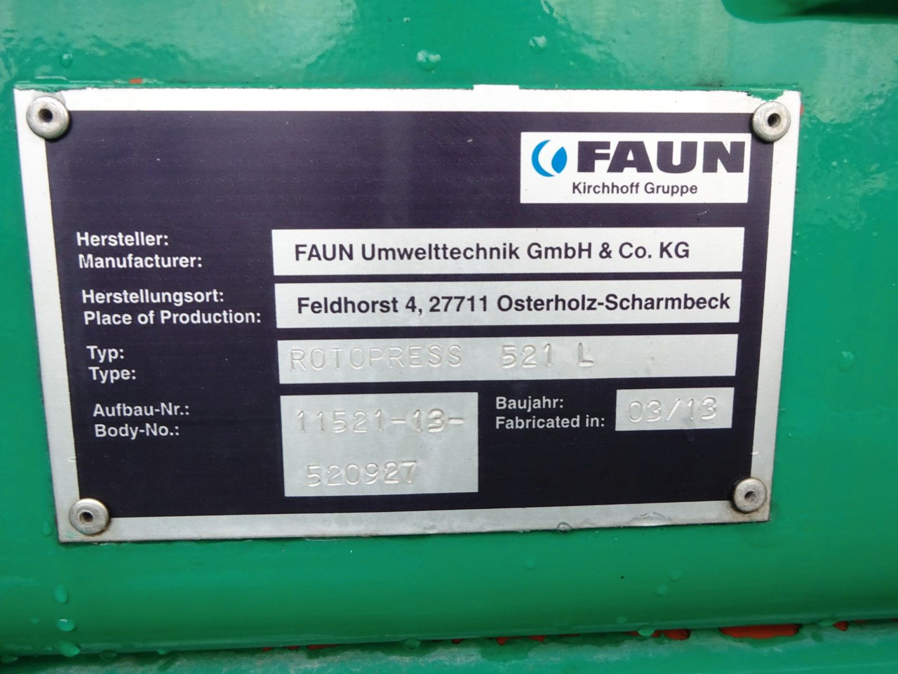 Autogunoiere Scania R440 mit FAUN ROTOPRESS  521 L Euro 6 Scania R440 mit FAUN ROTOPRESS  521 L Euro 6: Foto 13