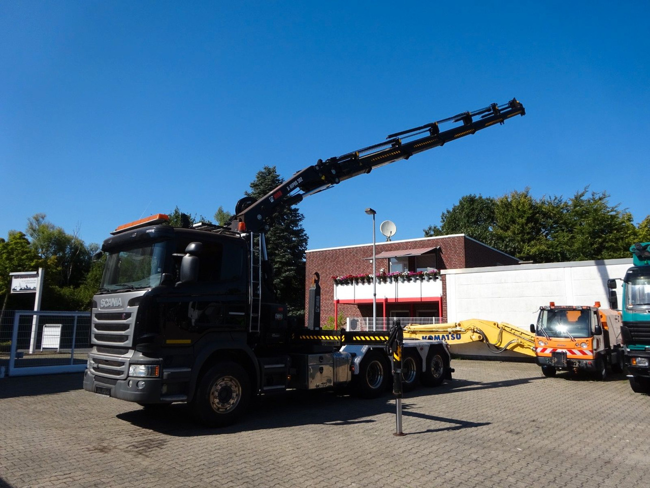 Scania R490 Abroller + HIAB 302E-6 Bj.2021 !Kran TRIDEM Scania R490 Abroller + HIAB 302E-6 Bj.2021 !Kran TRIDEM - Camion cu cârlig, Camion cu macara: Foto 3 Scania R490 Abroller + HIAB 302E-6 Bj.2021 !Kran TRIDEM Scania R490 Abroller + HIAB 302E-6 Bj.2021 !Kran TRIDEM - Camion cu cârlig, Camion cu macara: Foto 3