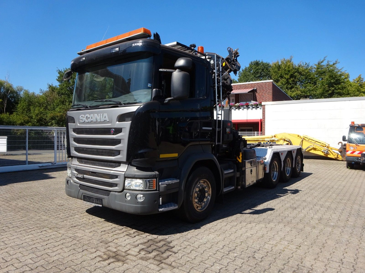 Scania R490 Abroller + HIAB 302E-6 Bj.2021 !Kran TRIDEM Scania R490 Abroller + HIAB 302E-6 Kran *BJ 2021* - Camion cu macara, Camion cu cârlig: Foto 5 Scania R490 Abroller + HIAB 302E-6 Bj.2021 !Kran TRIDEM Scania R490 Abroller + HIAB 302E-6 Kran *BJ 2021* - Camion cu macara, Camion cu cârlig: Foto 5