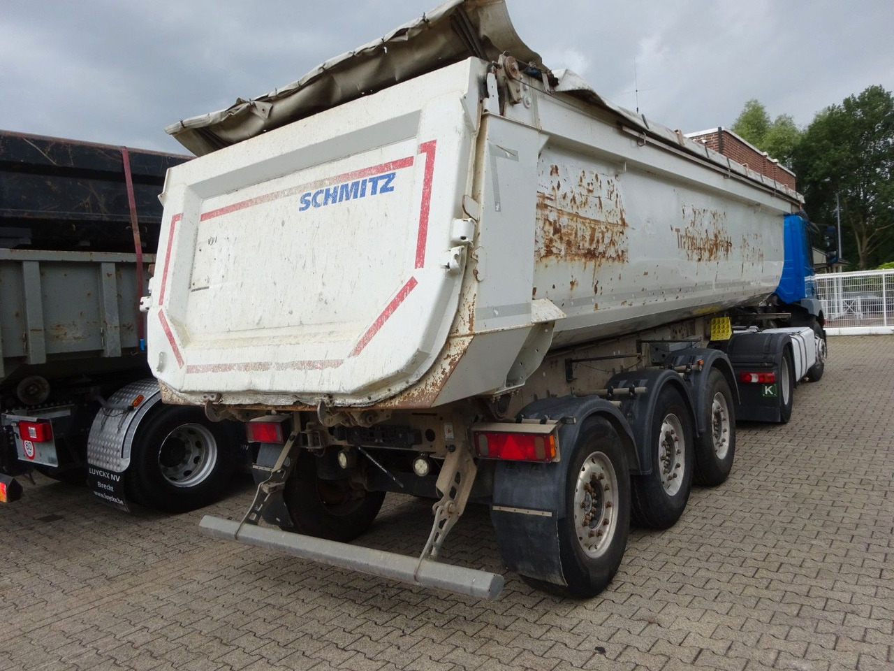 Schmitz Cargobull SKI 24 SL 7.2 Kipp Auflieger Mulde mit 3 Achsen - Semiremorcă basculantă: Foto 4 Schmitz Cargobull SKI 24 SL 7.2 Kipp Auflieger Mulde mit 3 Achsen - Semiremorcă basculantă: Foto 4