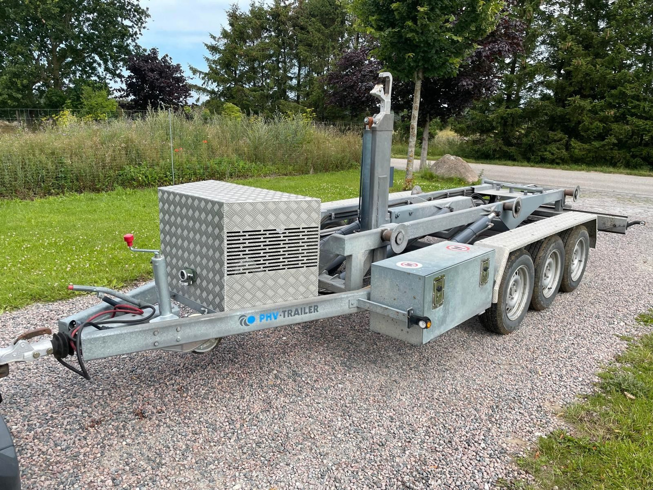 PHV hooklift trailer, EC FLEX PH1532, 3 axles - Remorcă abroll/ Skiploader: Foto 1 PHV hooklift trailer, EC FLEX PH1532, 3 axles - Remorcă abroll/ Skiploader: Foto 1