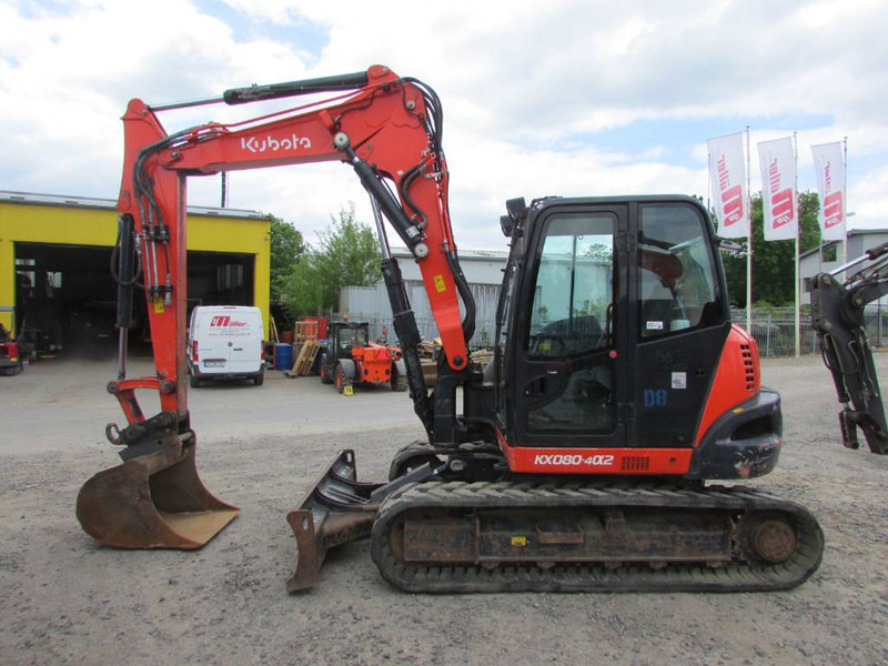 Kubota KX 080-4 alpha 2 Minibagger 47.500 EUR / AC Klima - Mini excavator: Foto 1 Kubota KX 080-4 alpha 2 Minibagger 47.500 EUR / AC Klima - Mini excavator: Foto 1