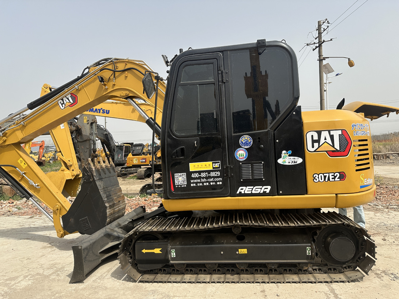 CATERPILLAR 307E2 - Mini excavator: Foto 1 CATERPILLAR 307E2 - Mini excavator: Foto 1