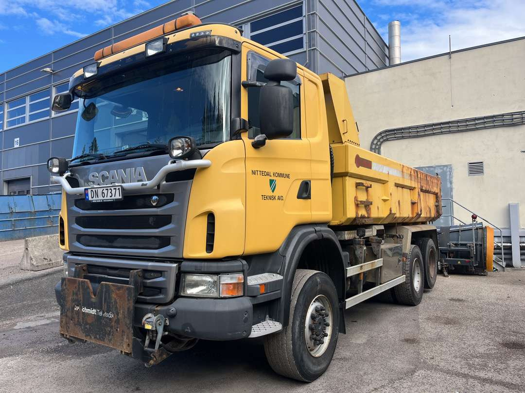 2011 Scania G400 Tippbil (selges på vegne av kommune) - Camion basculantă: Foto 1 2011 Scania G400 Tippbil (selges på vegne av kommune) - Camion basculantă: Foto 1