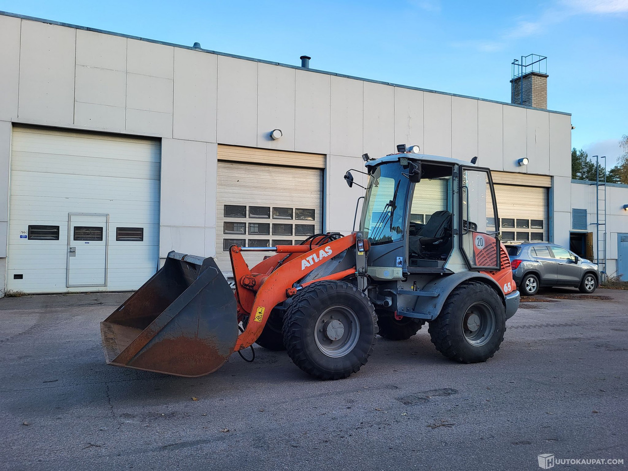 Atlas 65 Pyöräkuormaaja, 2005, Kouvola - Încărcător frontal pe pneuri: Foto 1 Atlas 65 Pyöräkuormaaja, 2005, Kouvola - Încărcător frontal pe pneuri: Foto 1