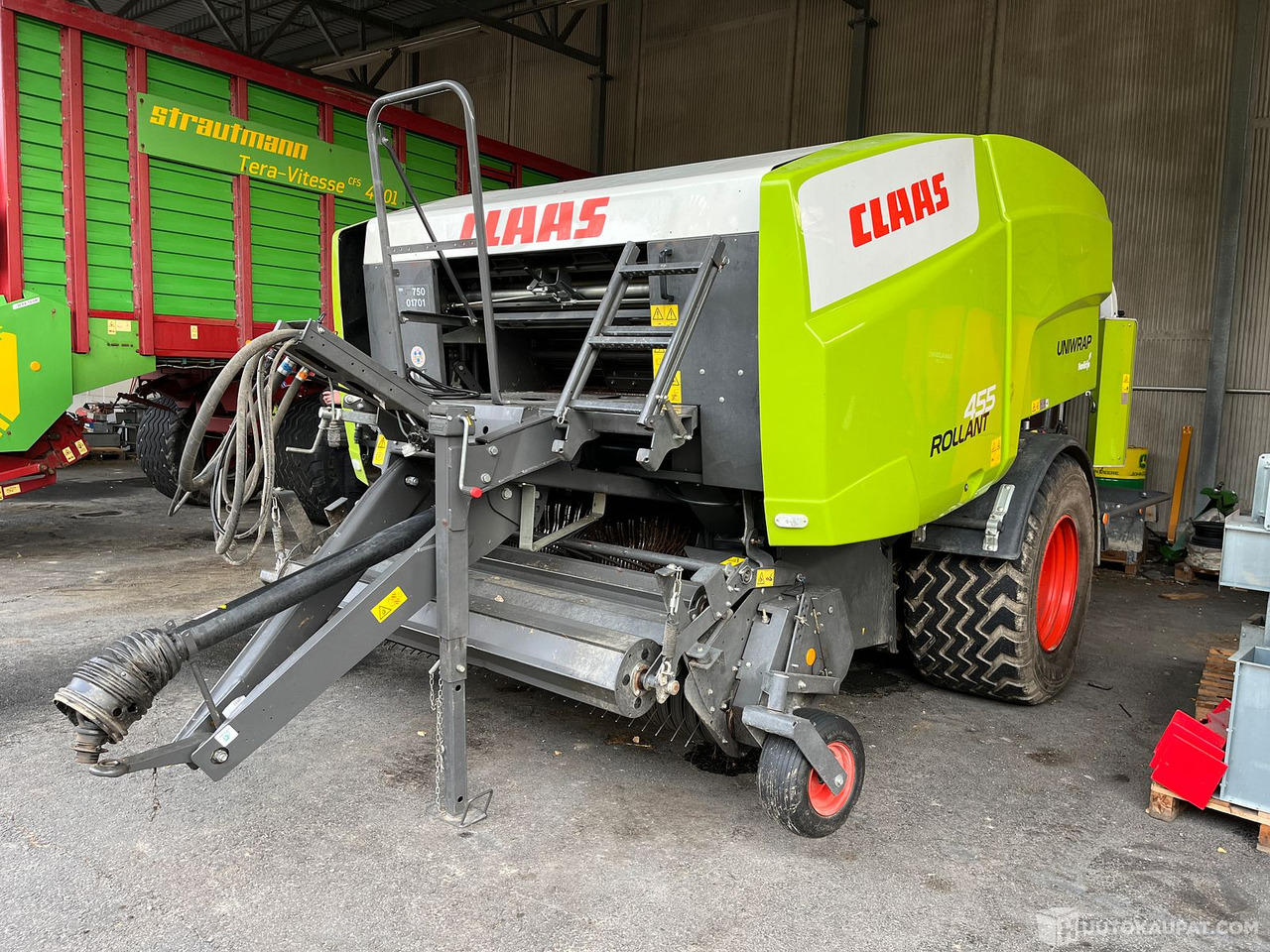 Claas 455 RC Uniwrap, 2021, MTK25, Tampere - Presă baloţi rotunzi, Maşina de infoliat baloti: Foto 2 Claas 455 RC Uniwrap, 2021, MTK25, Tampere - Presă baloţi rotunzi, Maşina de infoliat baloti: Foto 2