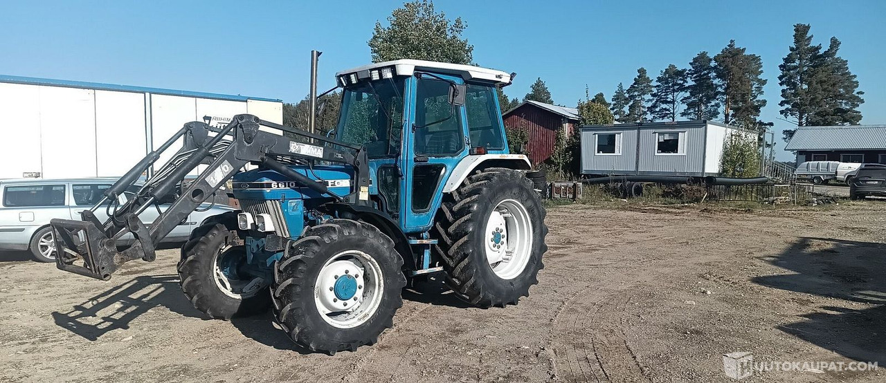 Ford 6610 MK II Turbo + Trima 1420, 1988, Diesel, 6 700 h, Leppävirta - Tractor agricol: Foto 3 Ford 6610 MK II Turbo + Trima 1420, 1988, Diesel, 6 700 h, Leppävirta - Tractor agricol: Foto 3