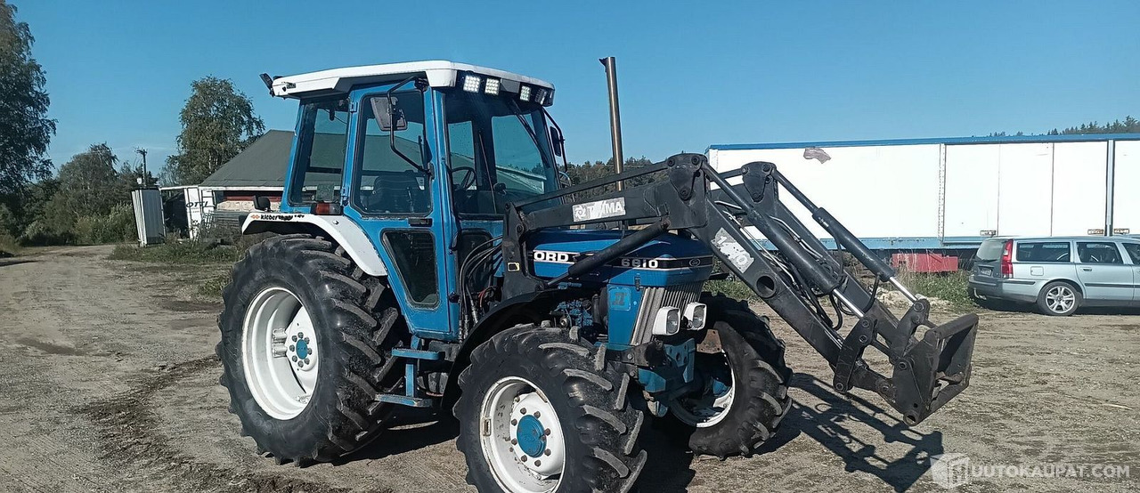 Ford 6610 MK II Turbo + Trima 1420, 1988, Diesel, 6 700 h, Leppävirta - Tractor agricol: Foto 2 Ford 6610 MK II Turbo + Trima 1420, 1988, Diesel, 6 700 h, Leppävirta - Tractor agricol: Foto 2